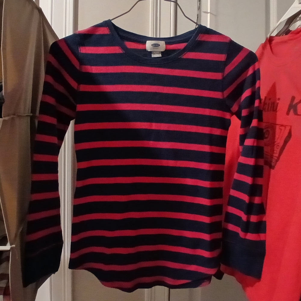 Striped Long Sleeve Tee 👕